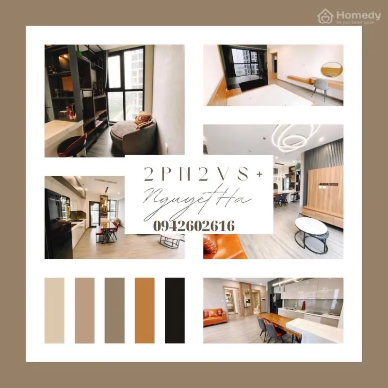 Cho Thuê Căn Hộ Studio - 3 Phòng Ngủ - Tại Vinhomes Ocean Park