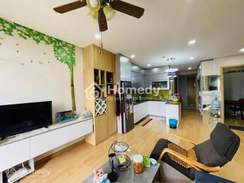 Chung Cư Cc Sky Center, Phổ Quang, Tb: 2P Ngủ, 77M2, Full Nội Thất 17Tr/Th