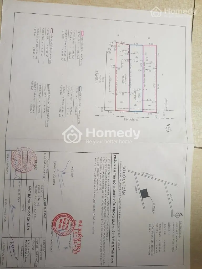 Chính Chủ Bán Đất Gấp 34/1A Yên Thế Khu Sân Bay, Hẻm Xe Hơi, 4 X 20M, Phường 2, Tân Bình