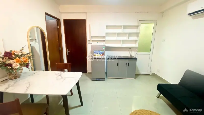 Căn Hộ Chính Chủ P.khách+P.ngủ Thuê Theo Ngày Hoặc Tháng Ngay Trung Tâm Bình Thạnh-Q1 3P