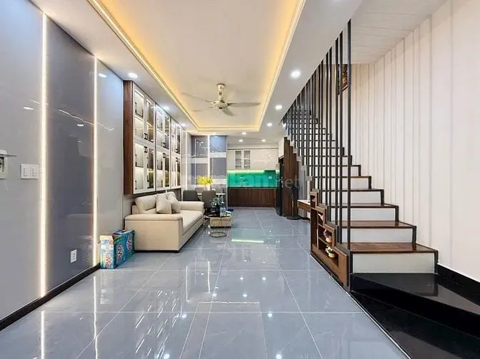 ⭐️Nhà 3 Lầu Đẹp Cao Cấp Hẻm Xe Hơi Cách Mặt Tiền Đường Số 8 Chỉ 10M, P