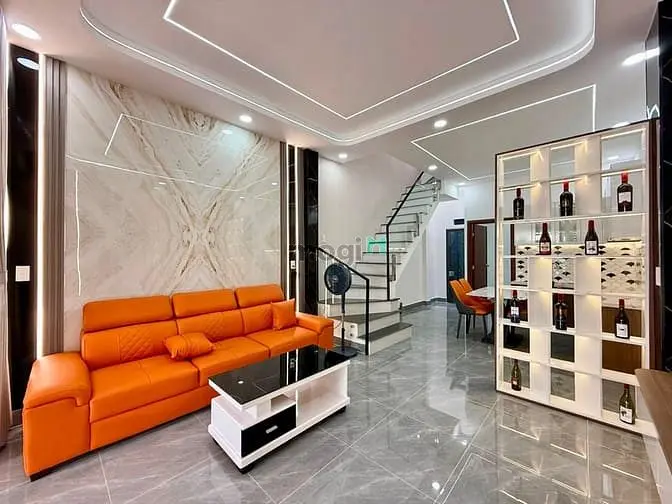 Nhà 1 Sẹc Hà Huy Giáp, Sát Bên Chợ, Dt:4X14M, Trệt, 1Lầu, 3Pn, S/Truoc