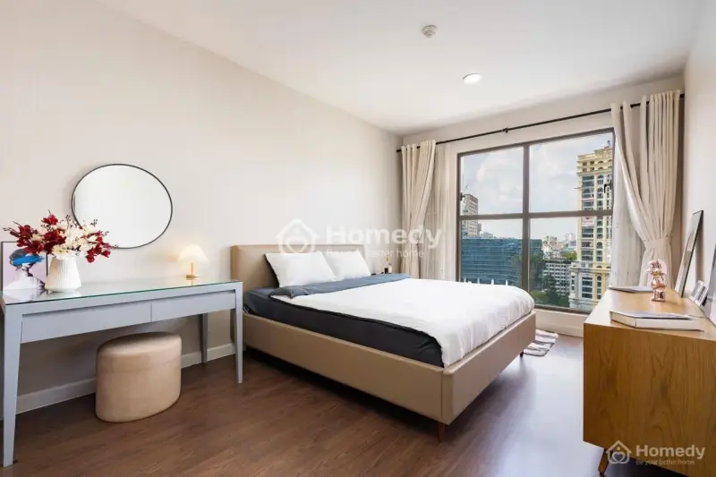Cho Thuê 2Pn-2Wc Saigon Royal, Quận 4, Giá 26 Triệu, Nội Thất Đẹp, View Thoáng