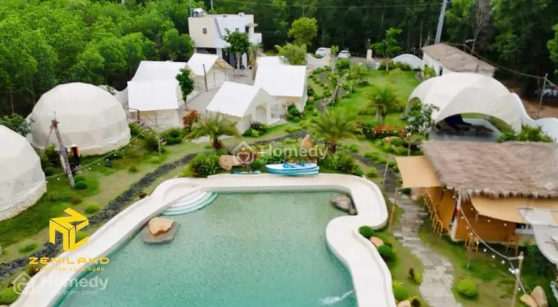 Sở Hữu Ngay Khu Nghỉ Dưỡng Đang Hoạt Động Với Tổng Diện Tích 3000M2. 618M Đất Thương Mại Dịch Vụ