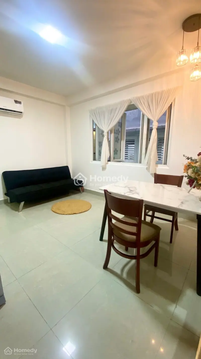 Căn Hộ Chính Chủ P.khách+P.ngủ Thuê Theo Ngày Hoặc Tháng Ngay Trung Tâm Bình Thạnh-Q1 3P