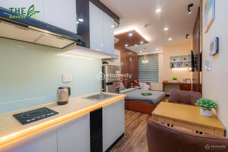Cho Thuê Căn Hộ Studio - Cc Orchard Park View Phú Nhuận Đầy Đủ Nội Thất