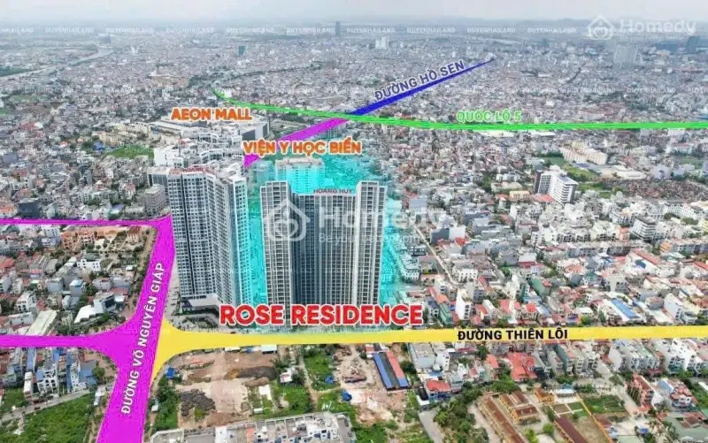 Sốc! - Ưu Đãi Vầng Khi Mua Căn Hộ Hoàng Huy Rose Residence