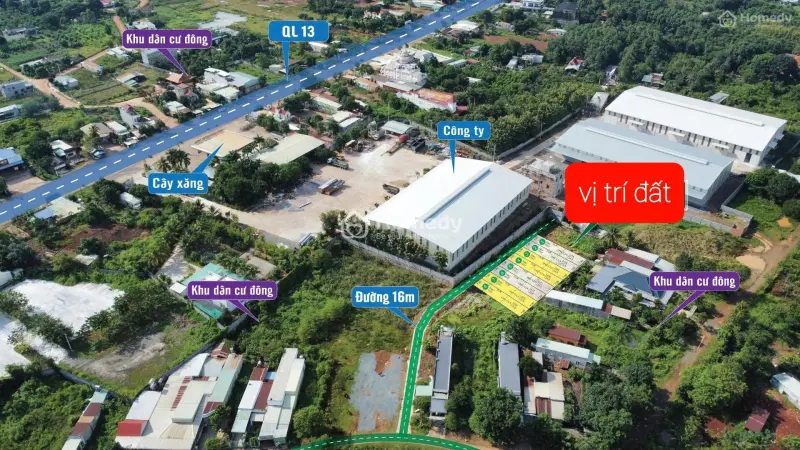 Bán Gấp 3 Lô 15X25=375M2 Shr Thổ Cư, Ngay Thị Xã Đối Diện Cty Đang Hoạt Động Giá 380Tr
