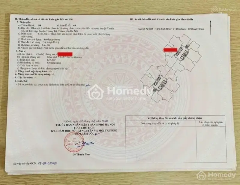 Bán Căn Hộ Tòa Xây Cho Cán Bộ Liên Cơ Quan H. Thanh Trì - Căn 4Pn 127M2 Giá Từ 27Tr/M2 Có Vay Ls 0%