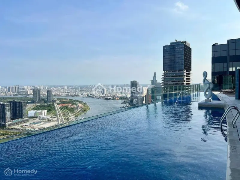 Cho Thuê Giá Siêu Hời, Căn Hộ Grand Marina Saigon, 2Pn, 2Wc, 82M2, 60 Triệu Vnd, View Bao Đẹp !