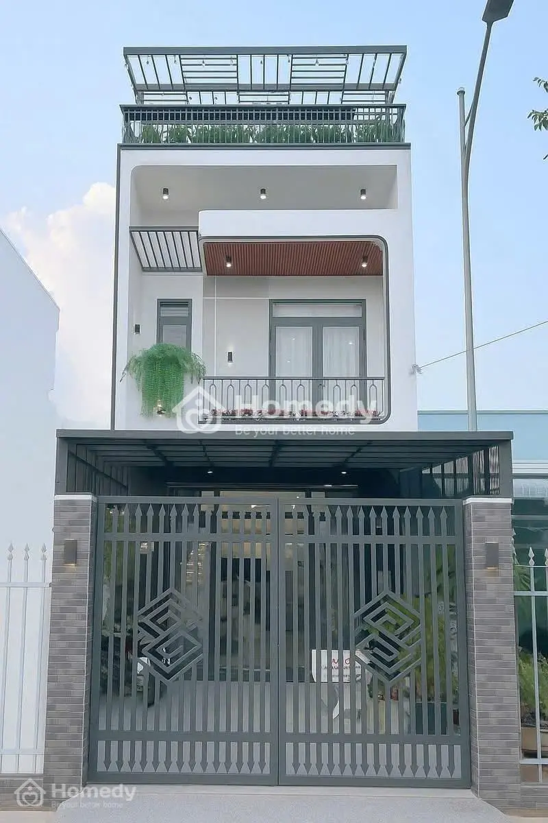 Nhà Mới Xây Ở Trung Tâm Hành Chính Tân Uyên, Kế Chợ Ngay Mặt Tiền Liên Huyện, Sổ Sẵn