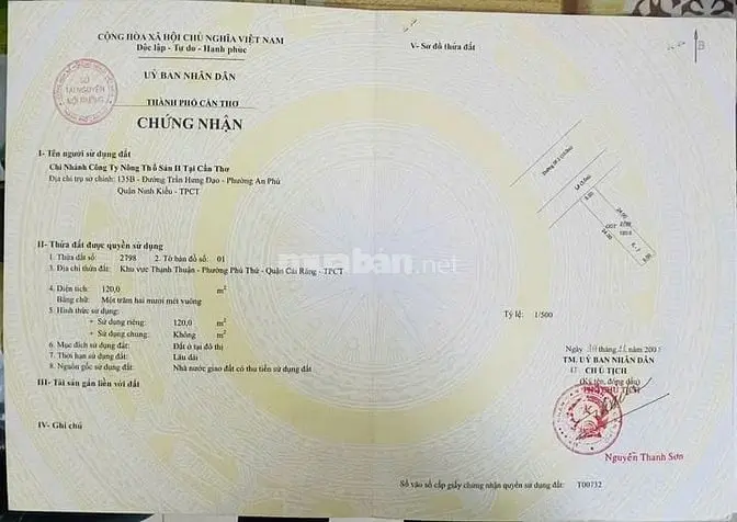 ​Bán Nền Đs2 Kdc Nông Thổ Sản - Đường 20M - Sổ Đỏ Riêng