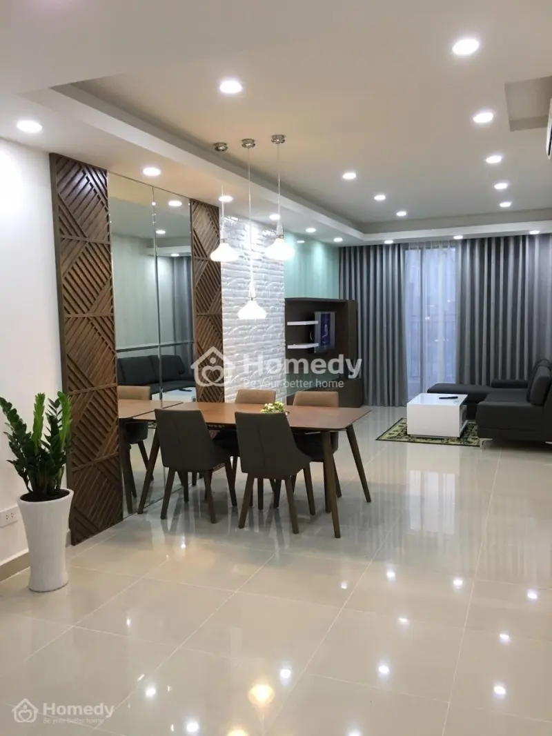 Cho Thuê Căn Hộ 3Pn The Tresor, Quận 4, Diện Tích 115M2, Giá 28 Triệu/Tháng, Đầy Đủ Nội Thất