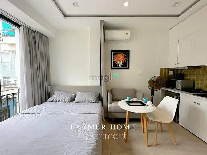 Studio Bancon Gần Chợ Bến Thành, Trường Vlu, Hub Hàm Nghi Quận 1