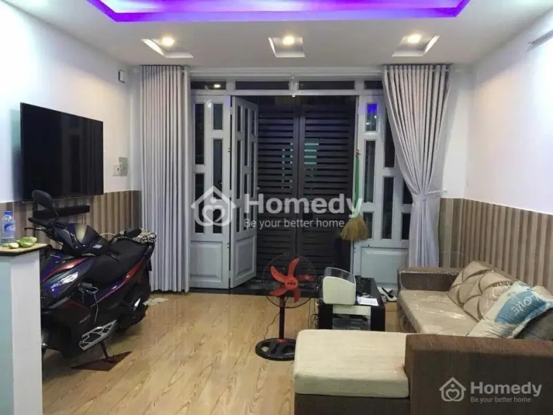 Bán Nhà 1 Trệt 2 Lầu –Sổ Hồng Riêng – Thới An 15, Quận 12