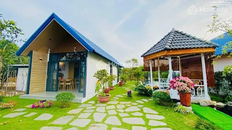 Nhà Vườn Xây Sẵn Ở Láng Dài - Bàn Giao Trọn Gói - Thanh Toán 6 Tháng Nhận Nhà Và Sổ