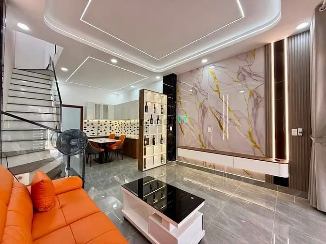 Nhà 1 Sẹc Hà Huy Giáp, Sát Bên Chợ, Dt:4X14M, Trệt, 1Lầu, 3Pn, S/Truoc