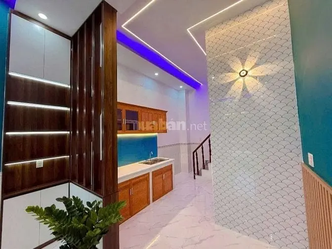 Nhà 1 Trệt 1 Lầu, Ngang 4 Dài 12. Phan Văn Hớn, Hocmon