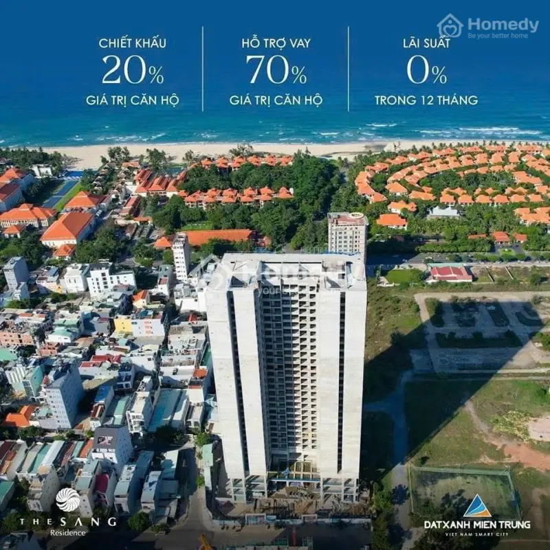 Bán Căn Hộ 3Pn - Ven Biển Mỹ Khê Nội Thất Cao Cấp. Dt 105.5M2, Sở Hữu Lâu Dài, Hỗ Trợ 0% Lãi Suất