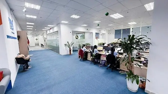 Cho Thuê Vp Genaralexim,130 Nguyễn Đức Cảnh:230M2, Full Nội Thất,39Tr