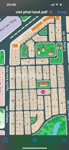 Bán Đất Đường 12M , Khu 1 , P Thạnh Mỹ Lợi