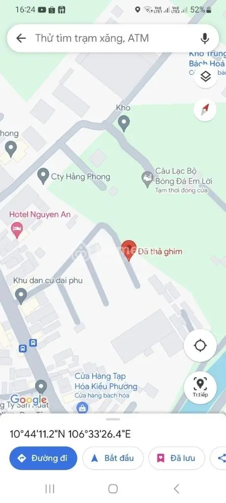Mình Cần Bán Đất Khu Đại Phú