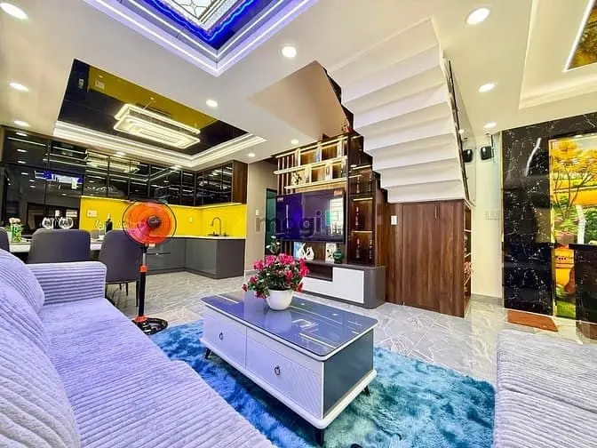 Nhà 2 Mặt Tiền Đường Tx 38, Dt:5.10X11M, Lửng, 3Lầu, 4Pn, Gara Ôtô, St