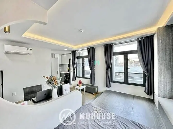 🏀Cho Thuê Căn Hộ Studio Ban Công Lớn , Đầy Đủ Tiện Nghi 🐬