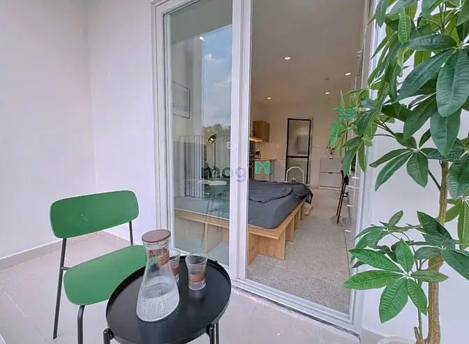 Cho Thuê Căn Hộ Mini Quận 2| Ban Công Thiết Kế Xinh Lili Báo Đúng Giá