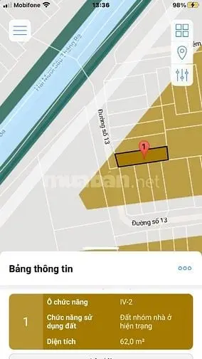 Bán Nhà 4X16M Không Lg Không Qh - Tương Lai Ra Mặt Tiền Đường Lớn 40M