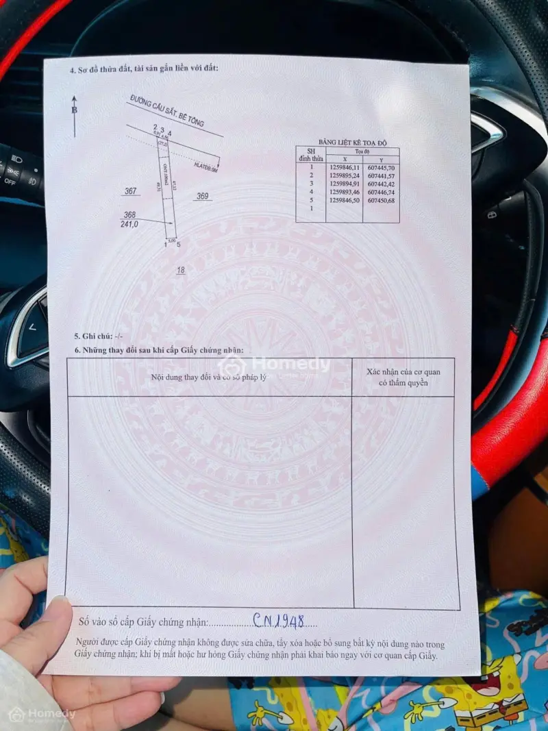 Chính Chủ Cần Bán Đất An Thái, Phú Giáo 5X47, Thổ Cư 100M2. Gần Chợ An Thái.