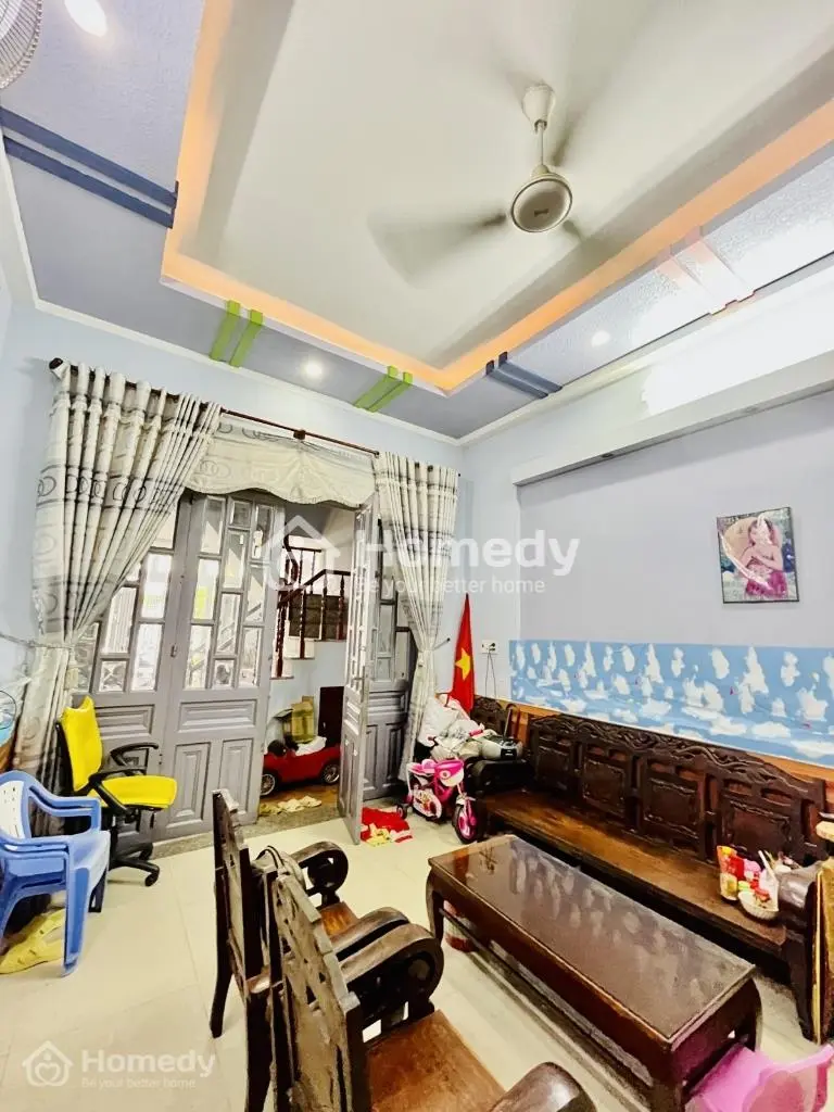 Rẻ Chỉ 5,5 Tỷ - 4 Tầng 108M2 4X27 - Huỳnh Thị Hai Quận 12 - Hxh Ngủ Trong Nhà.