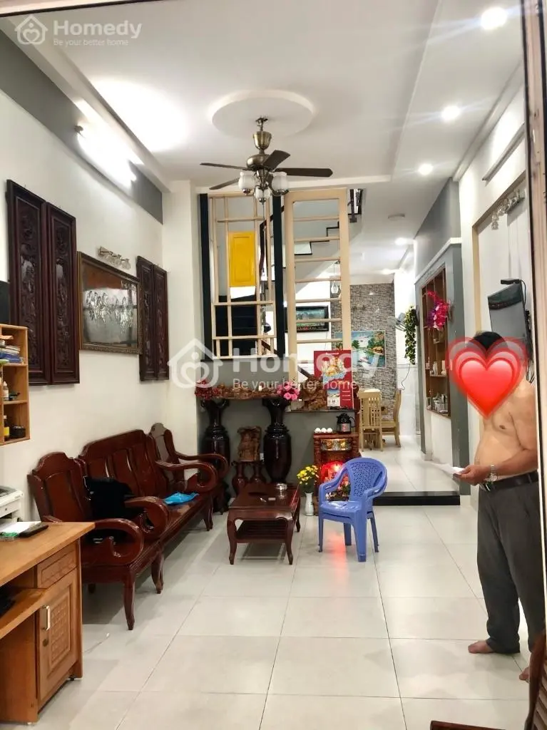 Bán Nhà 4 Tầng , 4 Phòng Ngủ 5Wc, Huỳnh Thị Hai, Quận 12