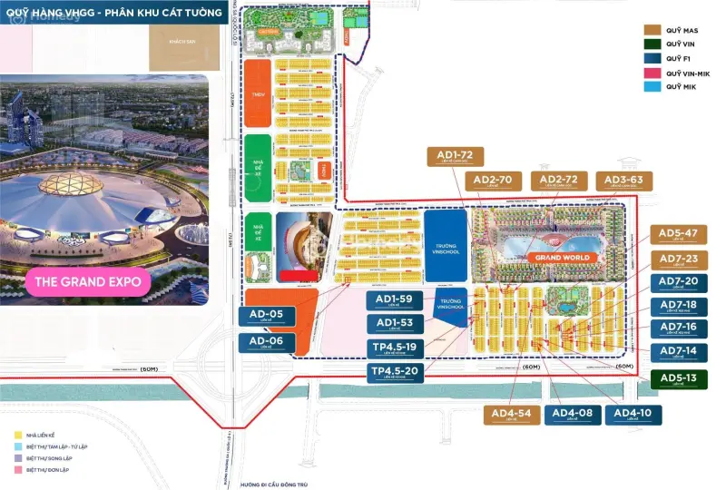 5.X Tỷ Mua Biệt Thự Liền Kề Cát Tường Vinhomes Global Gate Cổ Loa Đông Anh Hà Nội
