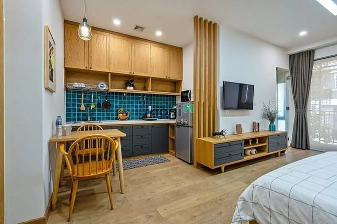 Căn Hộ Cao Cấp 1Pn Full Nội Thất Phòng Đẹp Gần Landmark 81