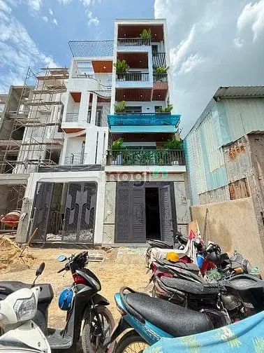 Nhà Mới Đường Thạnh Xuân 25, Dt:4X17,5M, Lửng, 3Lầu, 4Pn, Gara Ô Tô