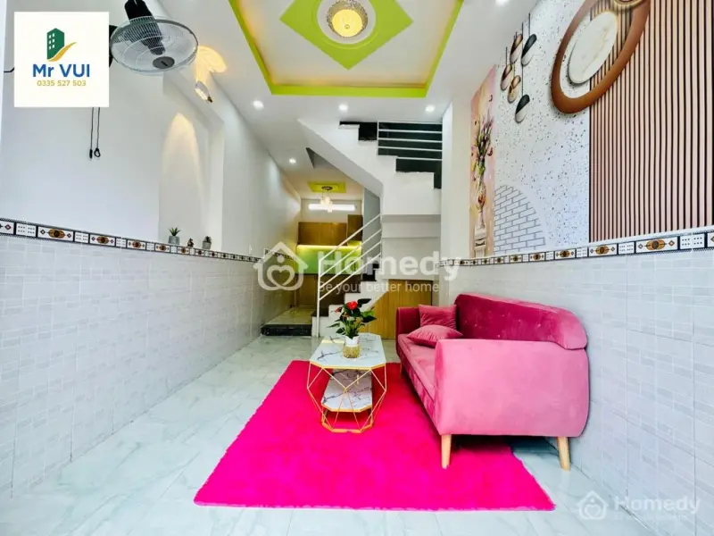 Nhà Đường Xe Hơi Vào Tận Cửa - 1 Lầu Khu Dân Cư Pháp Lí Chuẩn