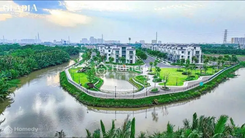 Nhà Phố, Biệt Thự Ven Sông, Compound, Tại Khu Gladia By Water Của Cđt Khang Điền Và Keppel Land