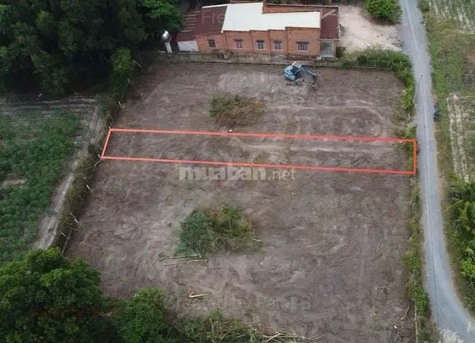 210M2 Có Thổ Cư. Đường Xe Hơi. Dân Cư Đông. 499Tr