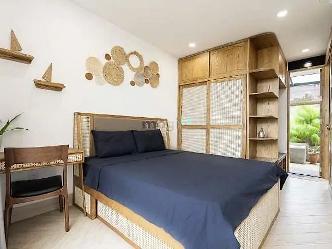 Căn Hộ 60M2 Sân Vườn Full Nội Thất 1Pn Riêng Thạch Thị Thanh - Q1