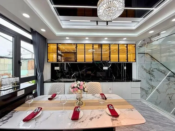 Nhà Đường Thông Xe Hơi Tx 25, Dt:4,5X13M, Lửng, 3Lầu, 4Pn, S/Thượng