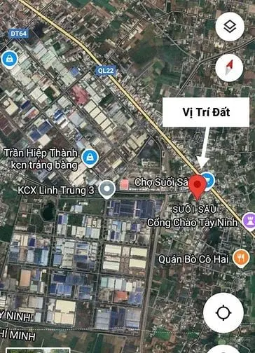 Bán Gấp Lô Đất 534M2, Suối Sâu, An Tịnh, Trảng Bàng, Shr, Giá 900Tr