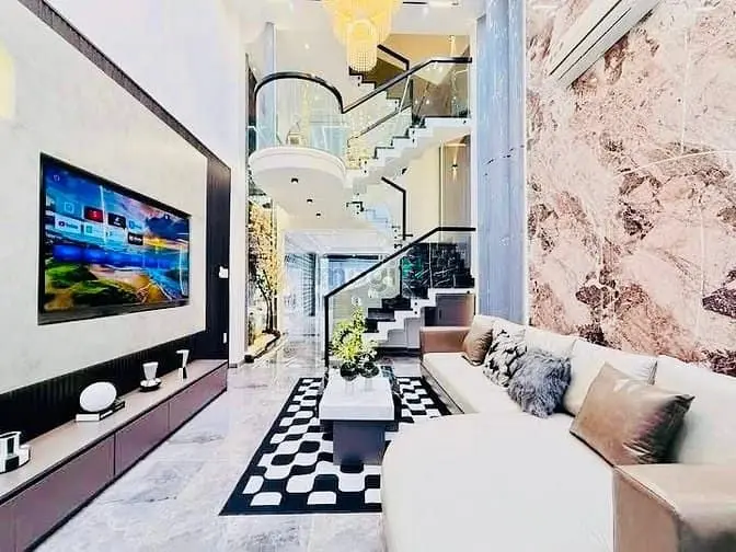 Bán Nhà Mới Đẹp 4 Lầu (4X17) 111/36 Phạm Văn Chiêu P14 Gò Vấp Làng Hoa