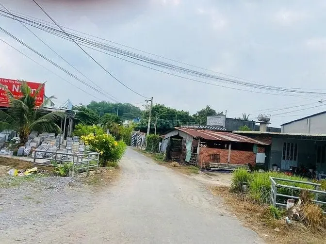 210M2 Có Thổ Cư. Đường Xe Hơi. Dân Cư Đông. 499Tr