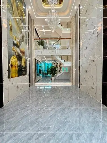 Nhà Đường Huỳnh Thị Hai, Dt:4X15M, Lửng, 3Lầu, 4Pn, Gara Ôtô, S/Thuong