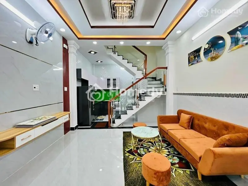 Qua Úc Sinh Sống Bán Nhà 64M2,1 Trệt 2 Lầu,Shr,1Tỷ280 Triệu,Bùi Minh Trực,P5,Quận 8,Hùng 0775069***
