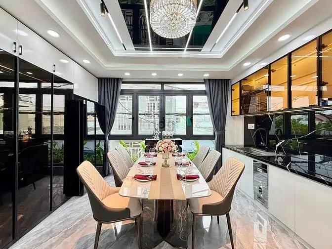 Nhà Đường Thông Xe Hơi Tx 25, Dt:4,5X13M, Lửng, 3Lầu, 4Pn, S/Thượng
