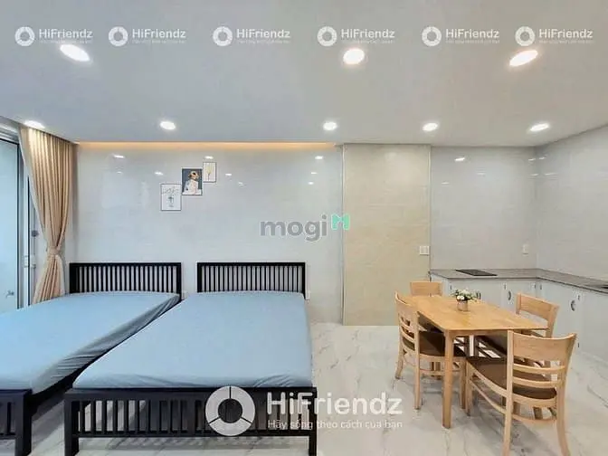 Căn Hộ Ban Công 45M2 - Ở Được 4 Người 4 Xe Gần Công Thương , Văn Hiến