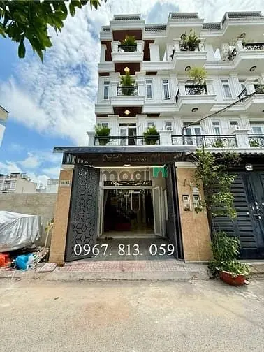 Nhà Sau Chợ Minh Phát, Đường Tx 22, Dt:4X15M, Trệt, 3Lầu, 4Pn, S/Thg