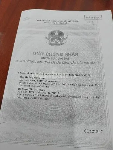 Bán Nhà Đường Số 9 Linh Trung Gần Trường Đh Sư Phạm Kỹ Thuật, Nhà Mới